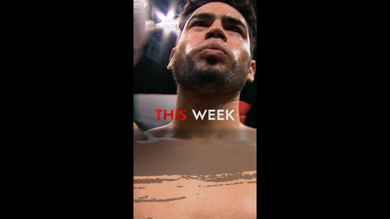 Benavidez vs Zurdo Fight Week Starts NOW