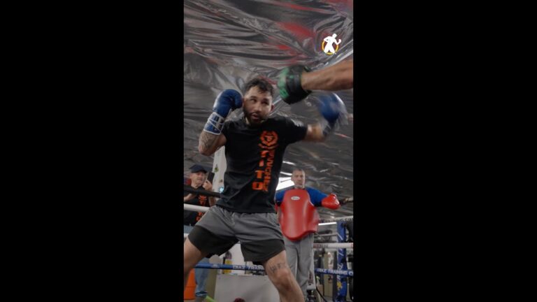Do you think he will win training like this?