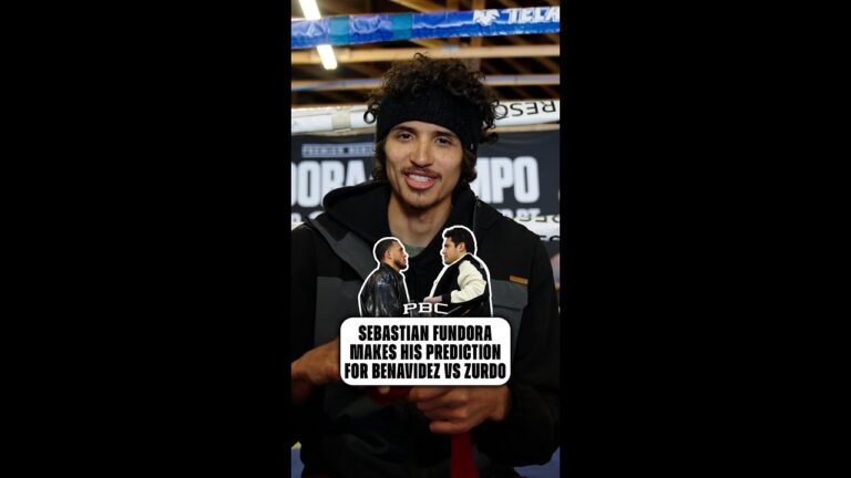 Sebastian Fundora Weighs In on Benavidez vs Zurdo
