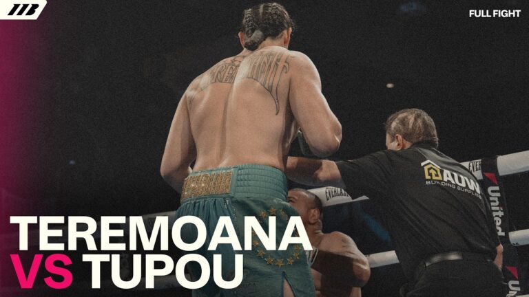 Teremoana Teremoana Lands 8th First Round KO In A Row Vs Tupou 🤯 Matchroom Boxing