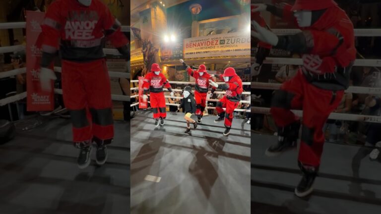 David Benavidez’s Son Gets Down with the Jabbawockeez!
