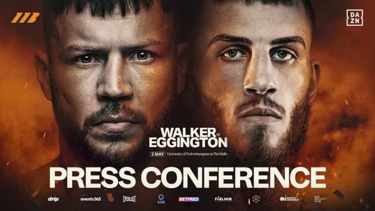Conah Walker Vs Sam Eggington Press Conference | Matchroom Boxing