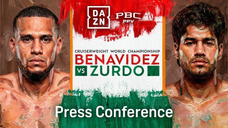 DAVID BENAVIDEZ VS. GILBERTO ‘ZURDO’ RAMIREZ PRESS CONFERENCE LIVESTREAM