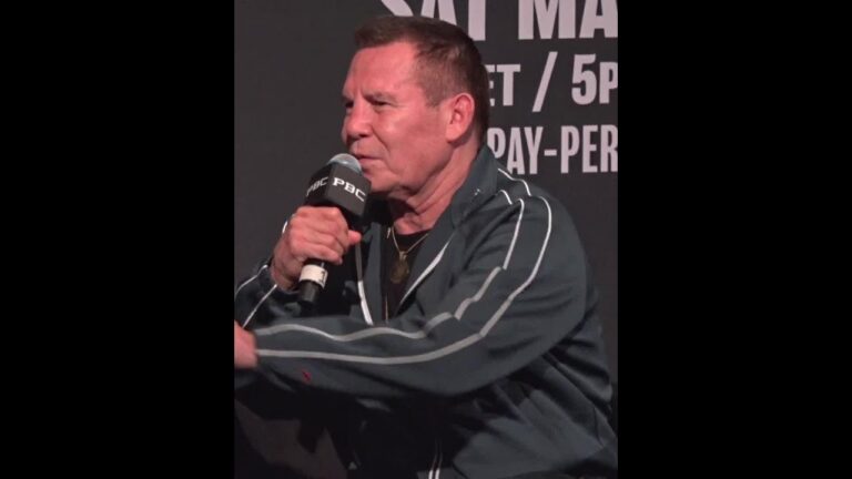 Chavez talks about passing the torch to De La Hoya