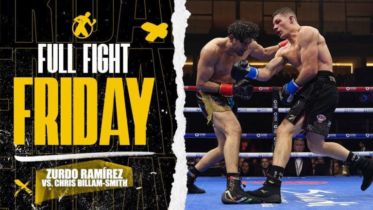 Full Fight | Gilberto ‘Zurdo’ Ramírez vs. Chris Billam-Smith | Cruiserweight division has a new king