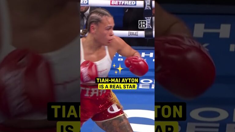 Tiah-Mai Ayton STOPS Stevi Levy with a barrage of menacing punches 😤