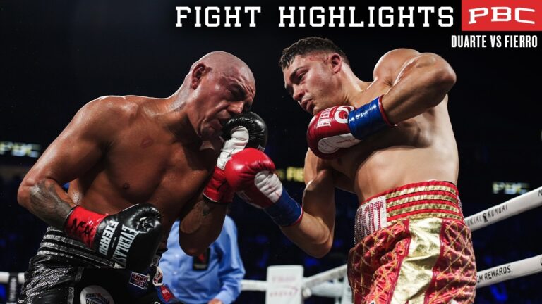 PBC FIGHT HIGHLIGHTS: Daurte vs Fierro  May 2, 2026