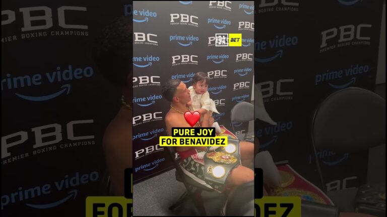 David Benavidez’s beautiful moment after he beat Zurdo Ramirez