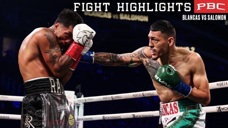 PBC FIGHT HIGHLIGHTS: Blancas vs Salomon | May 2, 2026