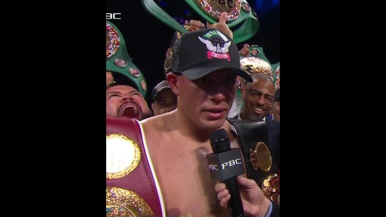After defeating Zurdo, Benavidze calls out fighters