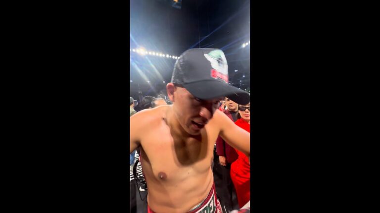 David Benavidez reveals what the great Julio César Chávez said to him