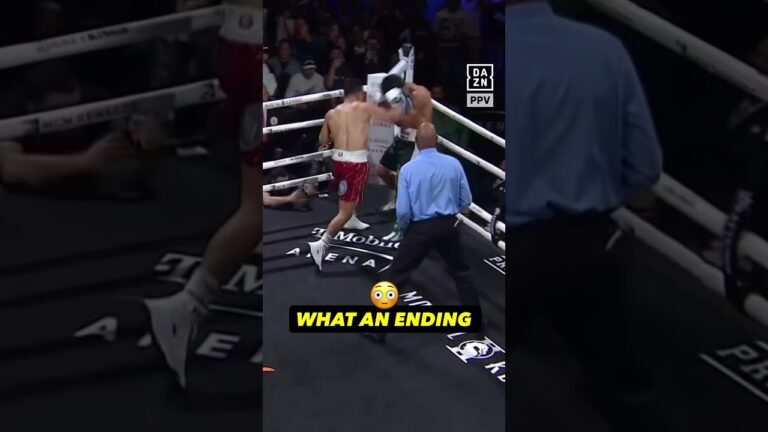 THIS ENDING OF THIS FIGHT WAS INSANE 😳 #shorts