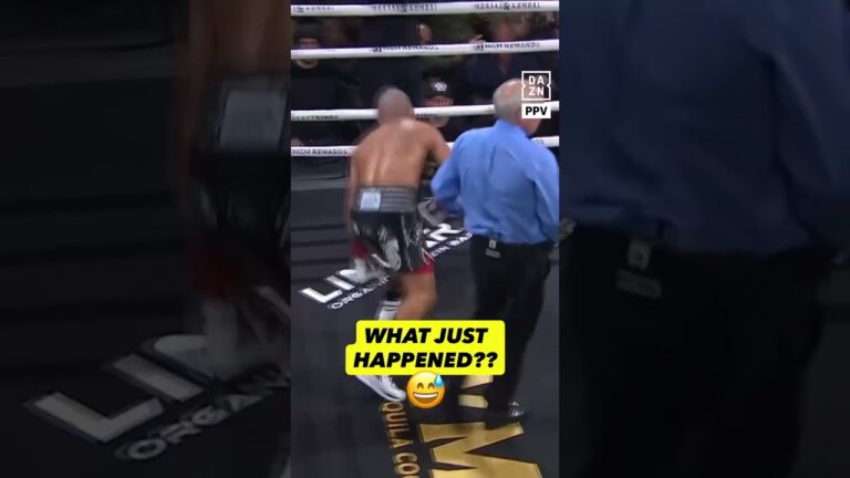 The ref got dropped too 😅 #shorts