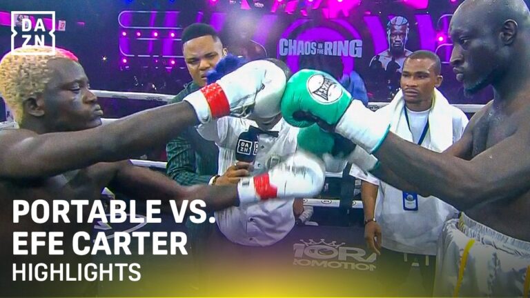 Portable vs. Carter Efe | Official Fight Highlights