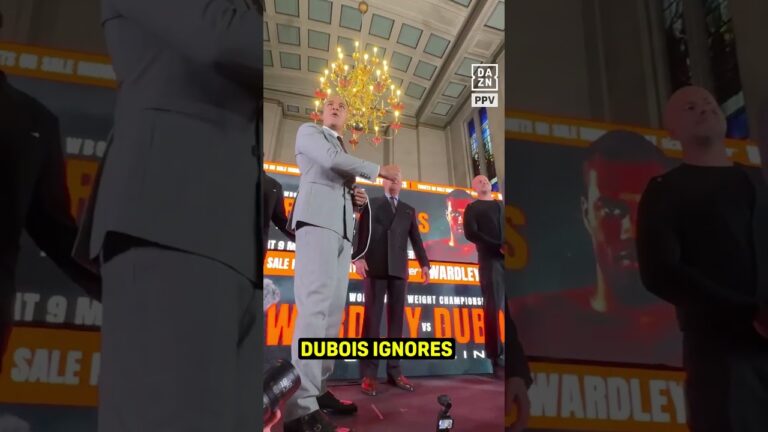 Fight week is about to get real! 🤪🎟️  Buy #WardleyDubois | May 9 | Live Exclusively on DAZN