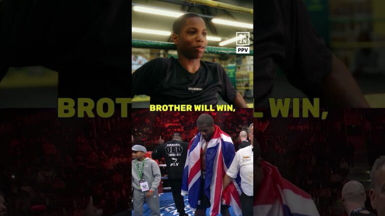 We love how proud Solomon Dubois is of his brother Daniel Dubois ❤️🥊