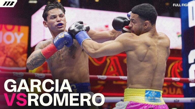 Ryan Garcia vs Rolando Romero | Full Times Square Fight | Matchroom Boxing