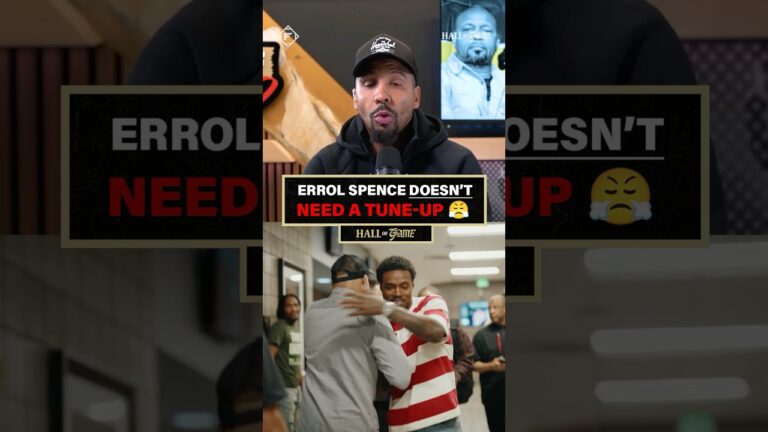 3 years off… and Errol Spence ain’t ducking NO SMOKE 💨