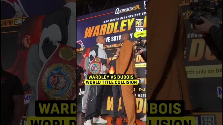 Wardley vs Dubois for the World Title this Saturday 🔥