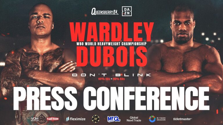 LIVE Press Conference | Fabio Wardley vs Daniel Dubois – Don’t Blink 👁️💥