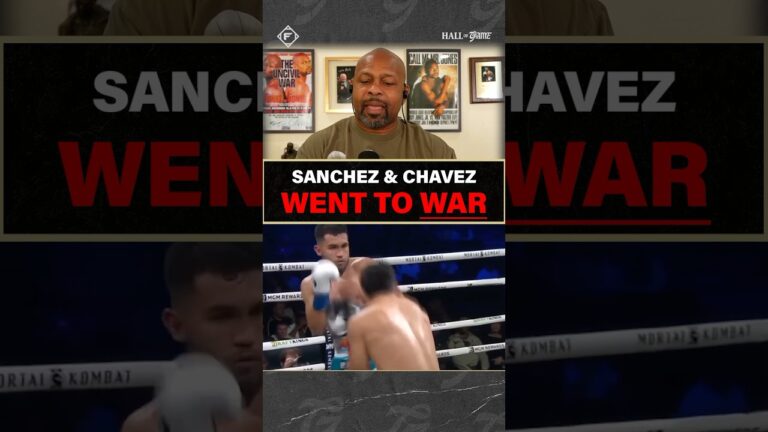 “This is the definition of two great Mexican fighters going toe to toe.” 🇲🇽🔥
