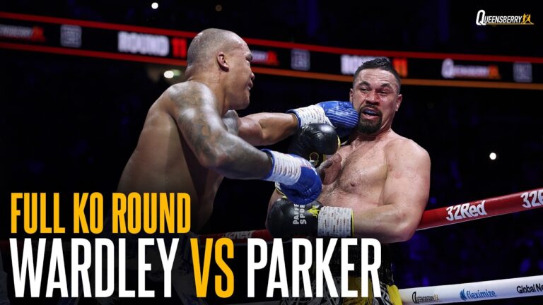 Fabio Wardley with a HUGE KO against Joseph Parker 💥🥊