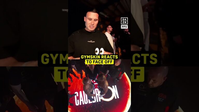 Gymskin’s getting that BIG fight feeling between Wardley & Dubois 🕺