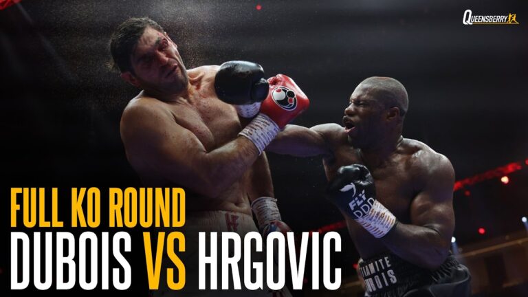 Daniel Dubois takes the W against Filip Hrgovic in round 8 😤