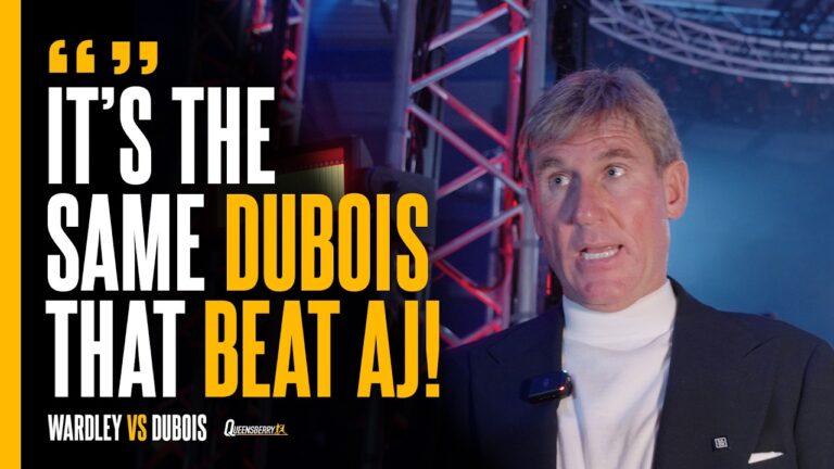 SIMON JORDAN IMMEDIATE REACTION TO WARDLEY DUBOIS WEIGH IN