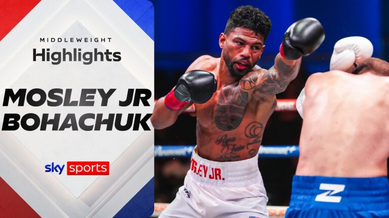 Devastating STOPPAGE! | Shane Mosley Jr vs Serhii Bohachuk | Highlights | Zuffa Boxing 06