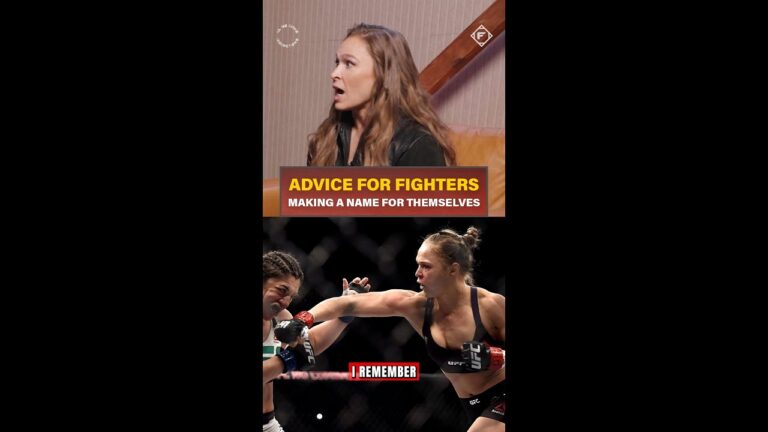 “A great fight that no one watches is like a tree in a forest.” 🌲💥 #RouseyCarano