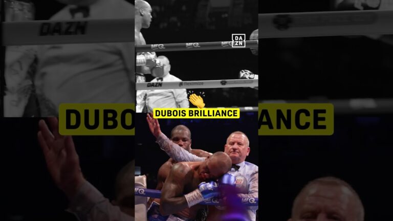 Moments of Daniel Dubois greatness from unseen angles 🔥