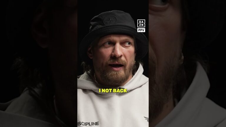Is this really it for Usyk? 😥