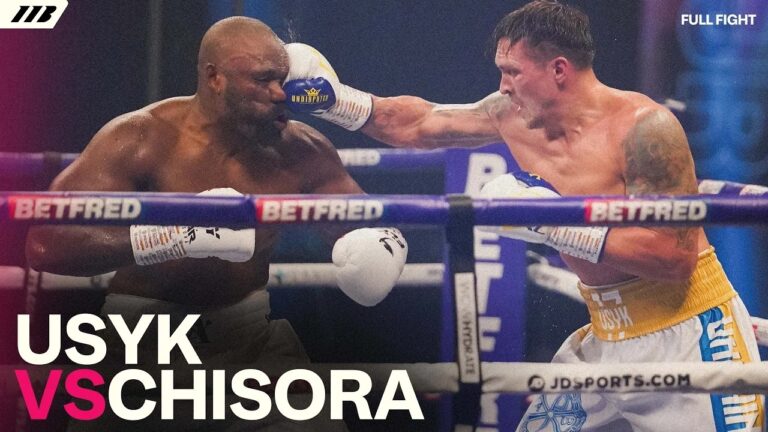Oleksandr Usyk vs Derek Chisora | Full Fight | Matchroom Boxing