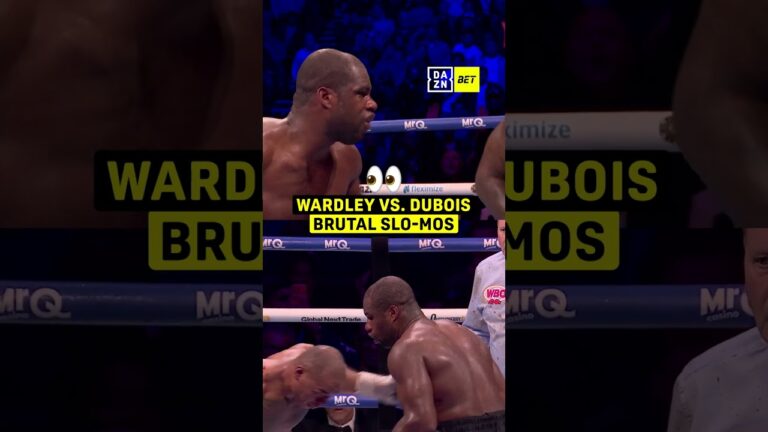 Fabio Wardley vs. Daniel Dubois is even more BRUTAL in slo-mo 🤯