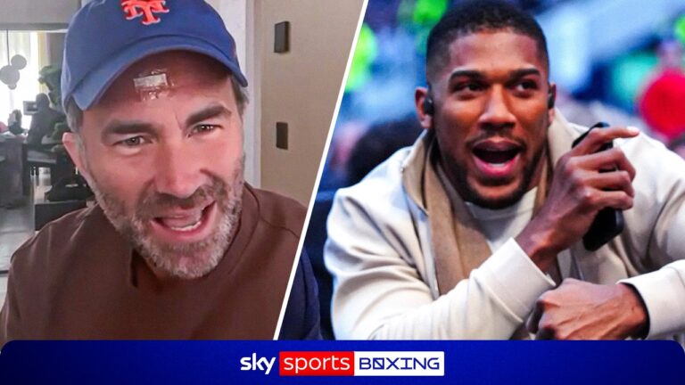 Eddie Hearn gives UPDATE on Anthony Joshua vs Tyson Fury fight 👀