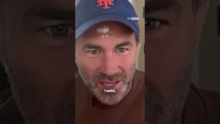 Eddie Hearn takes us inside AJ’s bedroom in camp! 🛏️