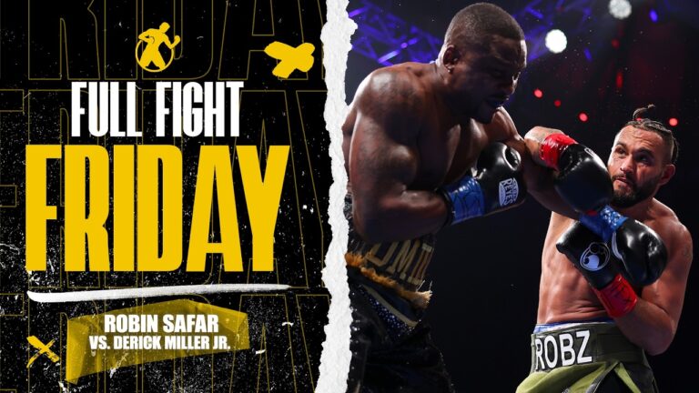 Full Fight | Robin Safar vs. Derick Miller Jr. |  Another statement made 🥊🔥