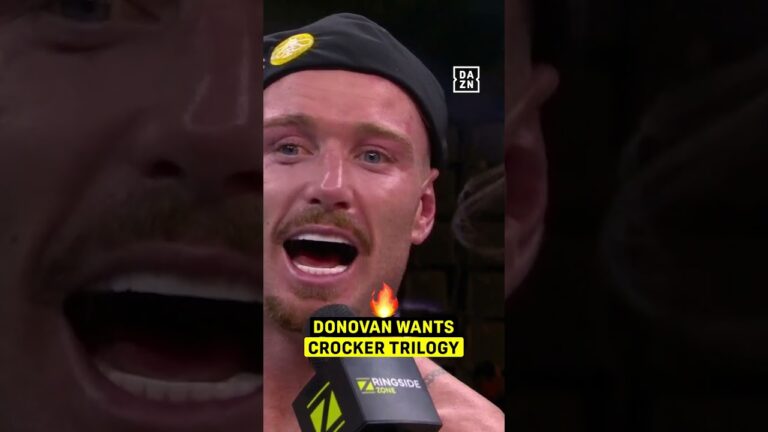 “We’re Back Baby!” Paddy Donovan CALLS OUT Lewis Crocker for a trilogy fight