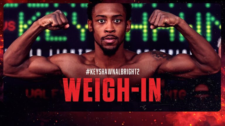 Keyshawn vs Albright 2 | Weigh-In