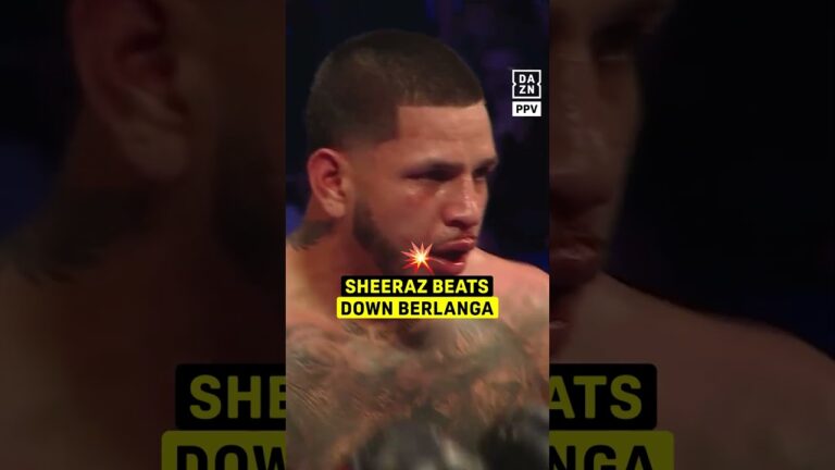 Hamzah Sheeraz took out Edgar Berlanga in some style 💥