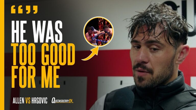 Dave Allen IMMEDIATE REACTION to Filip Hrgovic defeat