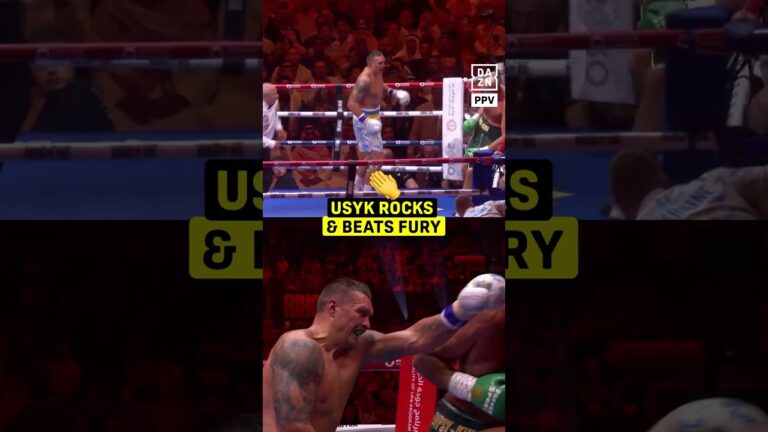 Oleksandr Usyk became heavyweight undisputed champion by beating Tyson Fury 2 years ago 👑