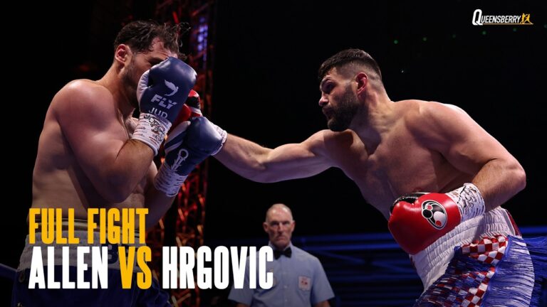 Filip Hrgović DESTROYS Dave Allen in a punch-perfect three-round thriller 🔥