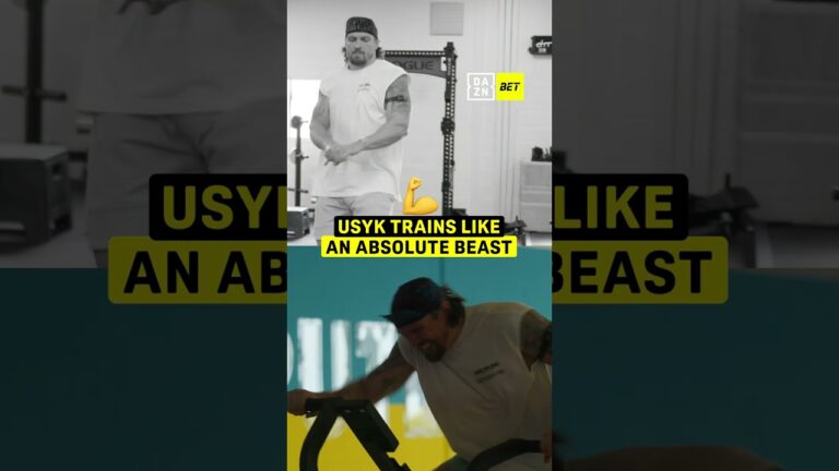 Oleksandr Usyk trains like NOBODY ELSE he is built different 😮‍💨