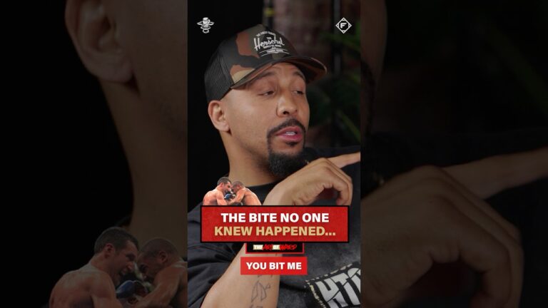 “It wasn’t a bite, it was a nibble” 💀 #AndreWard #CarlFroch