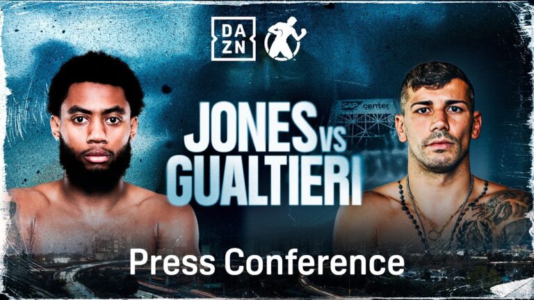 AMARI JONES VS. VINCENZO GAULTIERI PRESS CONFERENCE LIVESTREAM