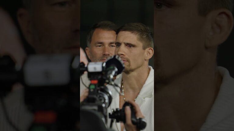 Oleksandr Usyk & Rico Verhoeven Intense Face Off 👁️🔥👁️