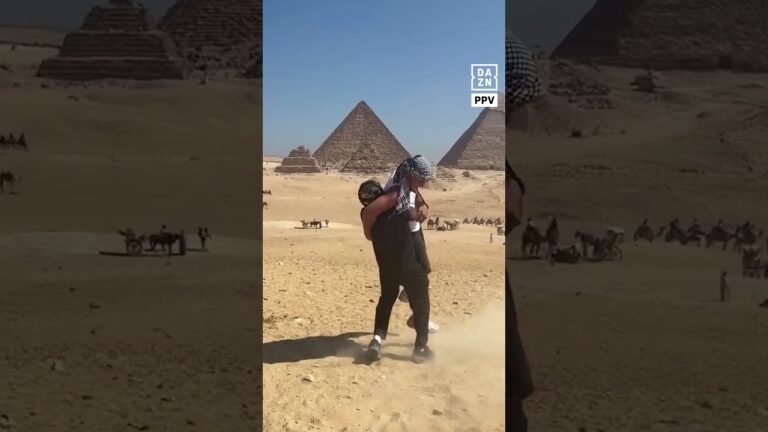 Crawford & Opetaia WRESTLE in desert 😅