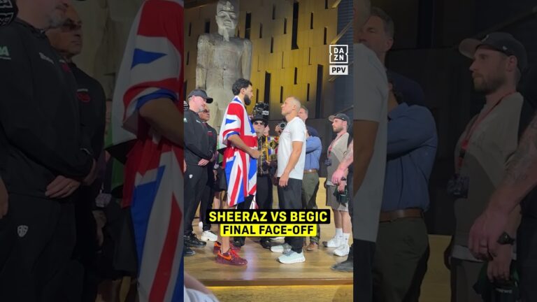The final FACE-OFF between Sheeraz and Begic!